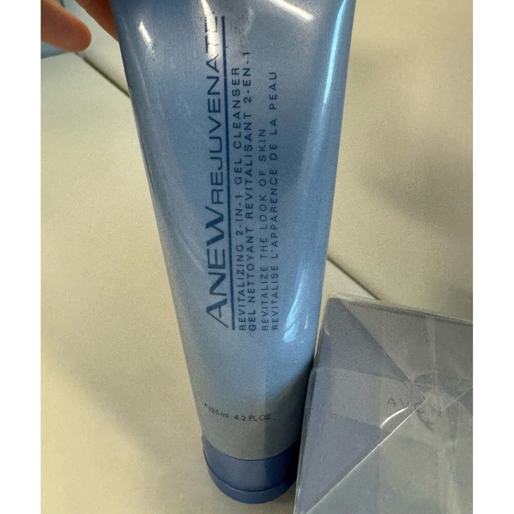 NEW Avon Anew Rejuvenate Revitalizing Gel Cleanser 4.2oz & Day Cream SPF 25 Set